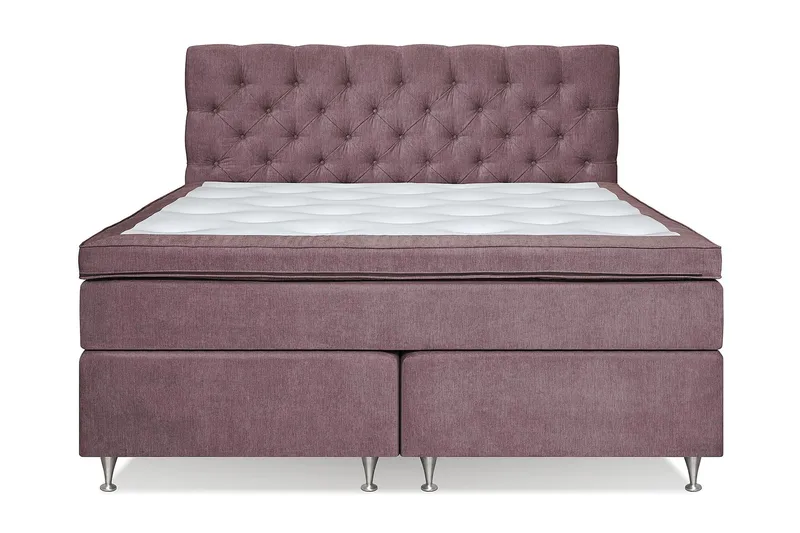 Sänkypaketti Joluma 180x200 cm Kiinteä - Tummaroosa - Huonekalut - Sänky - Jenkkisängyt