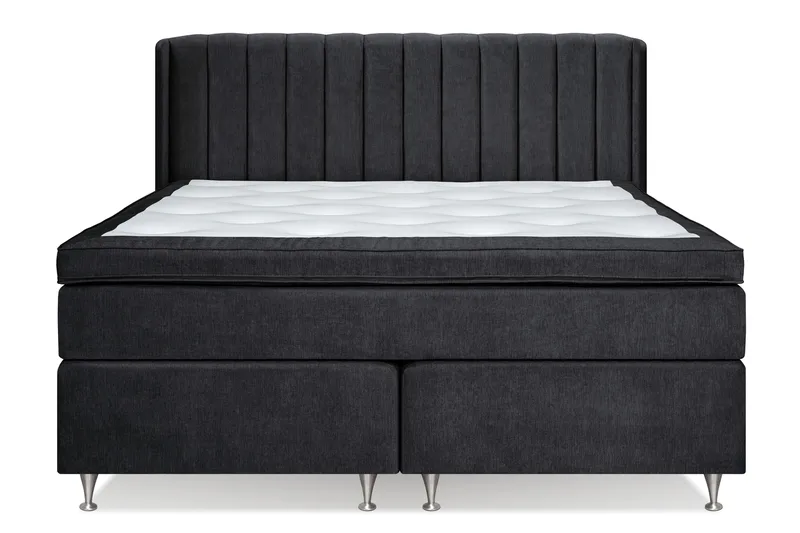 Sänkypaketti Joluma 180x200 cm Kiinteä/Medium - Musta - Huonekalut - Sänky - Parisänky
