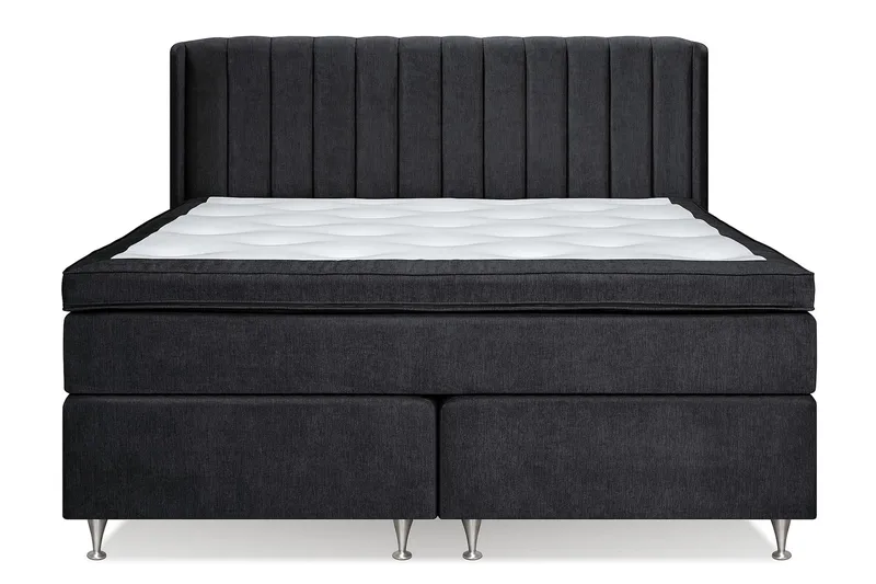 Sänkypaketti Joluma 180x200 cm Medium - Musta - Huonekalut - Sänky - Jenkkisängyt