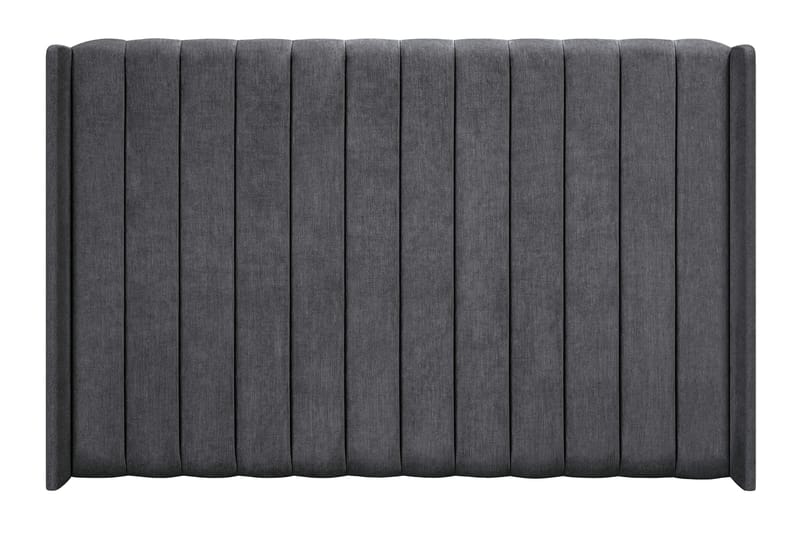 Sänkypaketti Joluma 180x200 Line Sängynpääty Kiinteä/Medium - Tummanharmaa - Huonekalut - Sänky - Parisänky