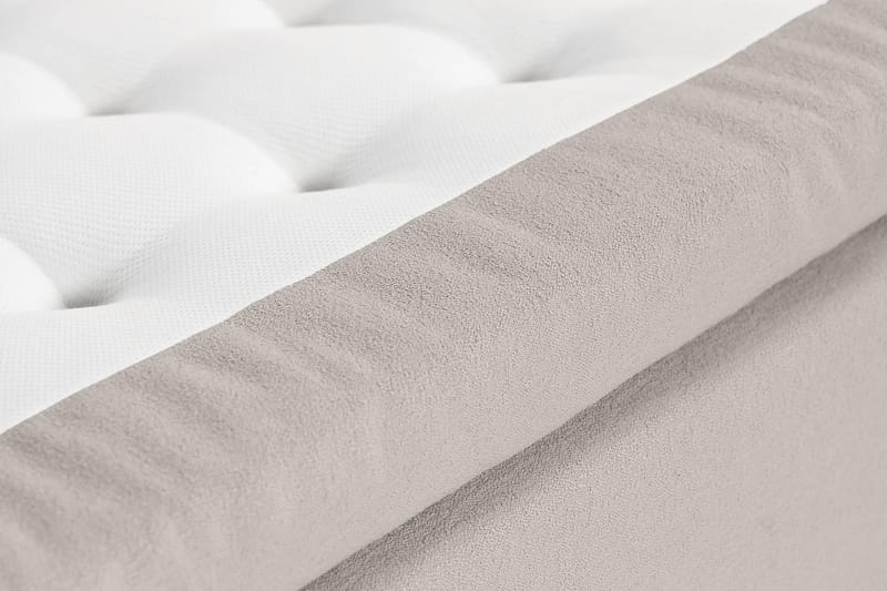 Sänkypaketti Kakichi 180x200 cm Buklee Topattu pääty - Harmaa - Huonekalut - Sänky - Jenkkisängyt