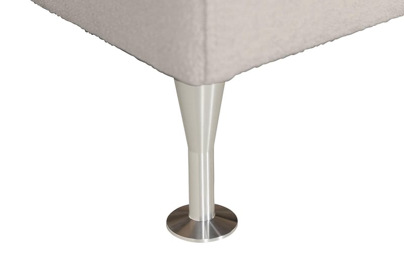 Sänkypaketti Kakichi 180x200 cm Buklee Topattu pääty - Harmaa - Huonekalut - Sänky - Jenkkisängyt