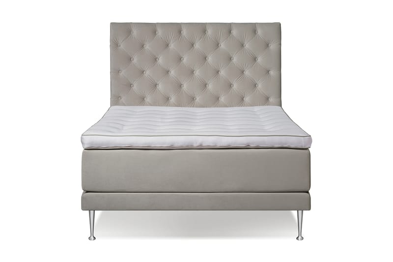 Sänkypaketti Kolina 140x200 - Beige - Huonekalut - Sänky - Jenkkisängyt