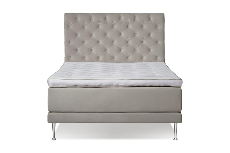 Sänkypaketti Kolina 140x200 - Beige - Huonekalut - Sänky - Jenkkisängyt