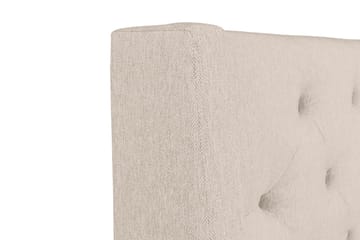 Sänkypaketti Langham 210x210 cm Beige - Huonekalut - Sänky - Jenkkisängyt