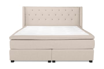 Sänkypaketti Langham 210x210 cm Beige - Huonekalut - Sänky - Jenkkisängyt