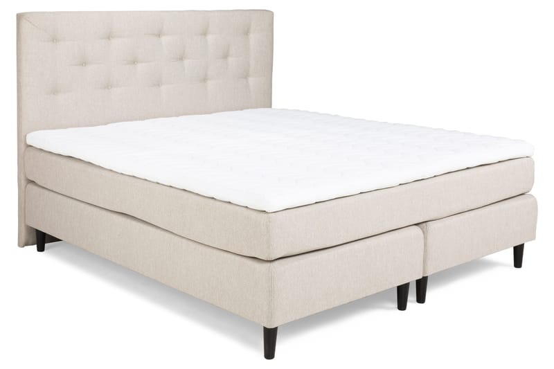 Sänkypaketti Laze Deluxe 160x200 Beige - Huonekalut - Sänky - Jenkkisängyt