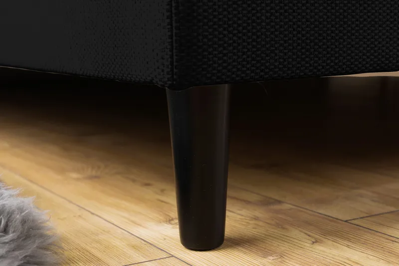 Sänkypaketti Laze Deluxe 160x200 Musta - Huonekalut - Sänky - Jenkkisängyt