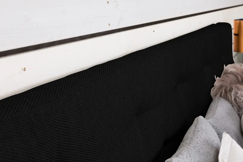 Sänkypaketti Laze Deluxe 160x200 Musta - Huonekalut - Sänky - Jenkkisängyt