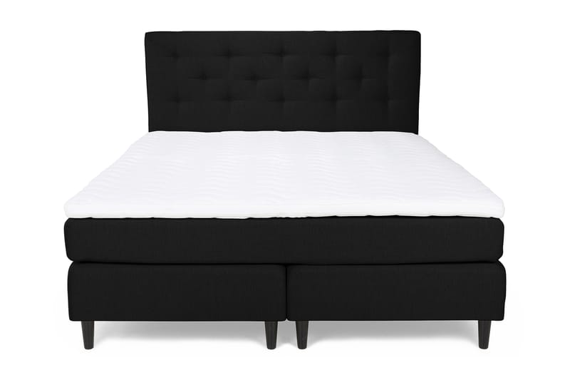 Sänkypaketti Laze Deluxe 160x200 Musta - Huonekalut - Sänky - Jenkkisängyt