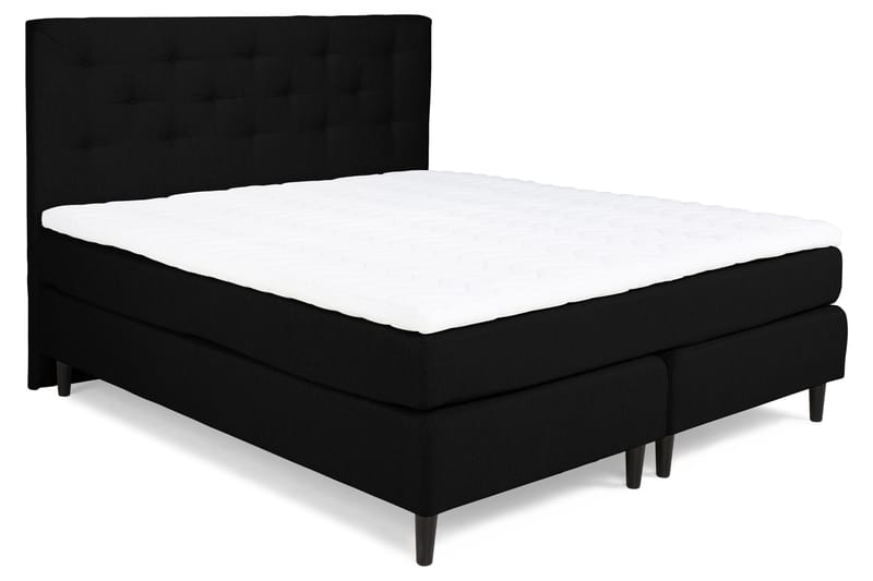Sänkypaketti Laze Deluxe 160x200 Musta - Huonekalut - Sänky - Jenkkisängyt