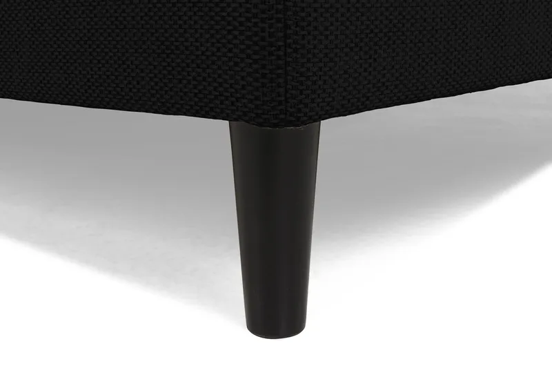 Sänkypaketti Laze Deluxe 160x200 Musta - Huonekalut - Sänky - Jenkkisängyt