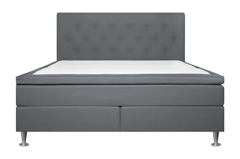 Sänkypaketti Lomben 180x200 cm Kova, Harmaa