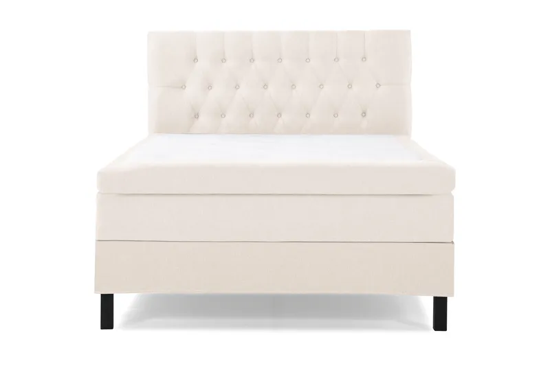 Sänkypaketti Lucky 120x200 Diamant Sängynpääty Beige - Lateksi - Huonekalut - Sänky - Jenkkisängyt