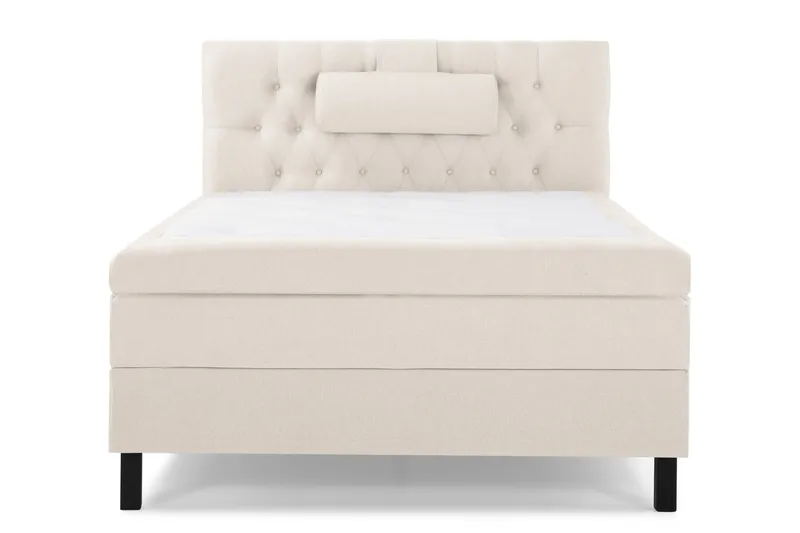 Sänkypaketti Lucky 120x200 Diamant Sängynpääty Beige, Memory Niskatyyny Suuri