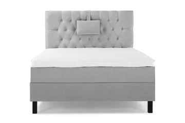 Sänkypaketti Lucky 120x200 Diamant Sängynpääty Keskiharmaa