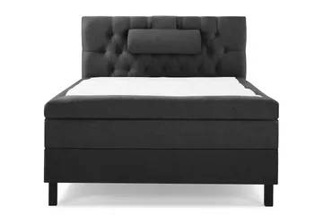 Sänkypaketti Lucky 120x200 Diamant Sängynpääty Musta/Harmaa