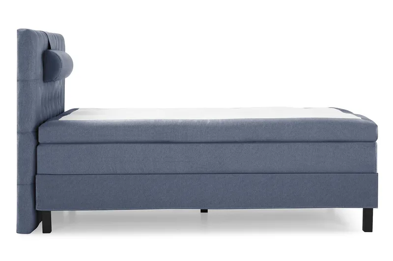 Sänkypaketti Lucky 120x200 Diamant Sängynpääty Tummansinine - Lateksi Niskatyyny Suuri - Huonekalut - Sänky - Jenkkisängyt