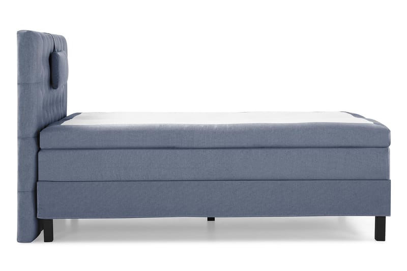 Sänkypaketti Lucky 120x200 Diamant Sängynpääty Tummansinine - Memory Niskatyyny Pieni - Huonekalut - Sänky - Jenkkisängyt