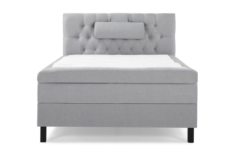 Sänkypaketti Lucky 120x200 Diamant Sängynpääty Vaaleanharm - Lateksi Niskatyyny Suuri - Huonekalut - Sänky - Jenkkisängyt