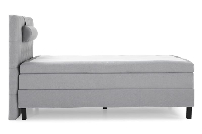 Sänkypaketti Lucky 120x200 Diamant Sängynpääty Vaaleanharm - Polyeetteri Niskatyyny Suuri - Huonekalut - Sänky - Jenkkisängyt