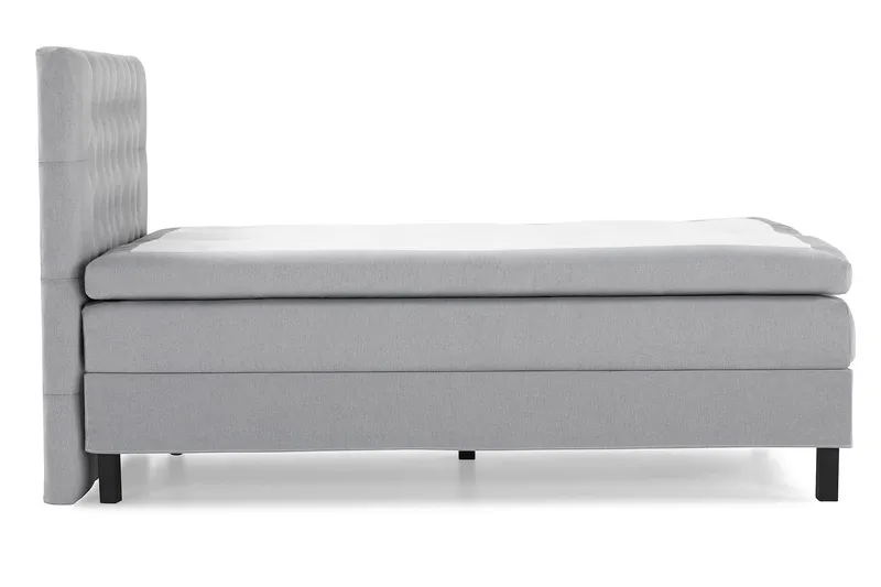 Sänkypaketti Lucky 120x200 Diamant Sängynpääty Vaaleanharm - Polyeetteri - Huonekalut - Sänky - Jenkkisängyt