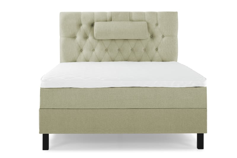 Sänkypaketti Lucky 120x200 Diamant Sängynpääty Vihreä - Vaahto Niskatyyny Suuri - Huonekalut - Sänky - Yhden hengen sängyt