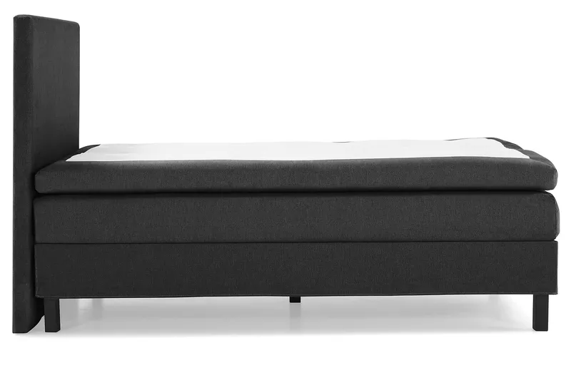 Sänkypaketti Lucky 120x200 Lateksipatja Sileä - Musta/Harmaa - Huonekalut - Sänky - Jenkkisängyt