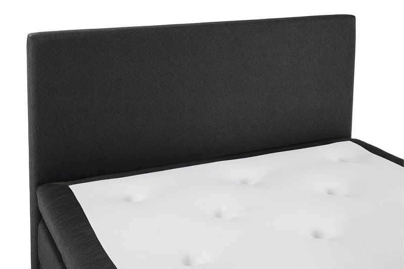 Sänkypaketti Lucky 120x200 Lateksipatja Sileä - Musta/Harmaa - Huonekalut - Sänky - Yhden hengen sängyt