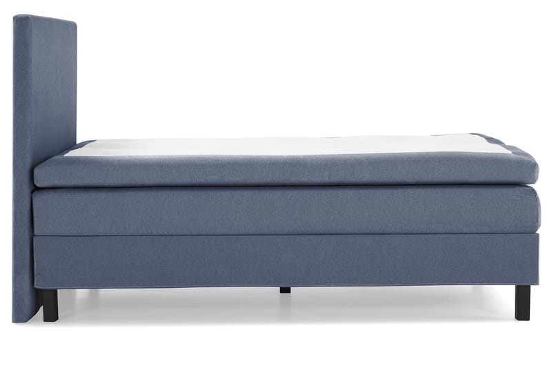 Sänkypaketti Lucky 120x200 Sileä Sängynpääty Tummansininen - Memory - Huonekalut - Sänky - Jenkkisängyt