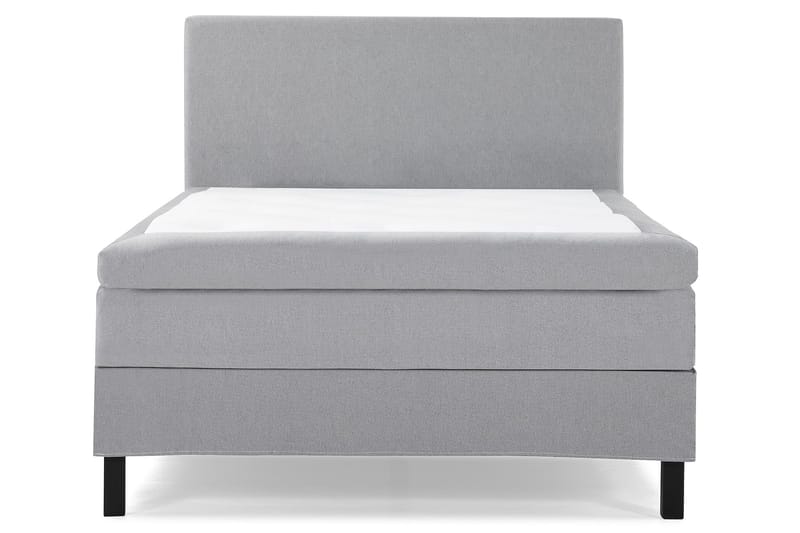 Sänkypaketti Lucky 120x200 Sileä Sängynpääty Vaaleanharmaa - Lateksi - Huonekalut - Sänky - Jenkkisängyt