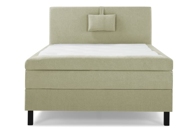 Sänkypaketti Lucky 120x200 Sileä Sängynpääty Vihreä - Lateksi Niskatyyny Pieni - Huonekalut - Sänky - Yhden hengen sängyt