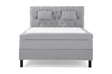 Sänkypaketti Lucky 140x200 Diamant Sängynpääty Keskiharmaa