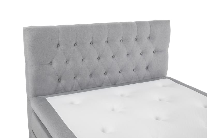 Sänkypaketti Lucky 140x200 Diamant Sängynpääty V.harmaa - Lateksi - Huonekalut - Sänky - Jenkkisängyt