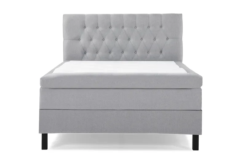 Sänkypaketti Lucky 140x200 Diamant Sängynpääty V.harmaa - Lateksi - Huonekalut - Sänky - Jenkkisängyt