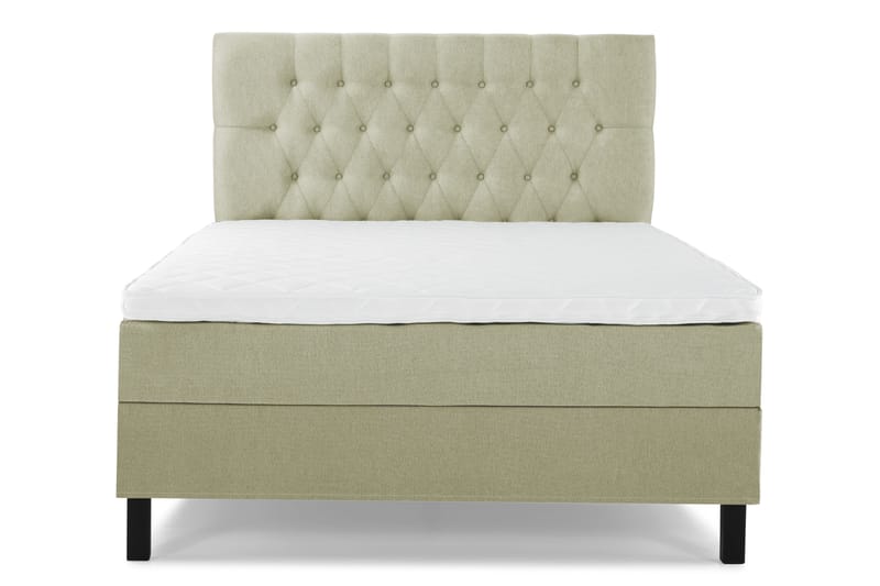 Sänkypaketti Lucky 140x200 Diamant Sängynpääty Vihreä - Vaahto - Huonekalut - Sänky - Jenkkisängyt