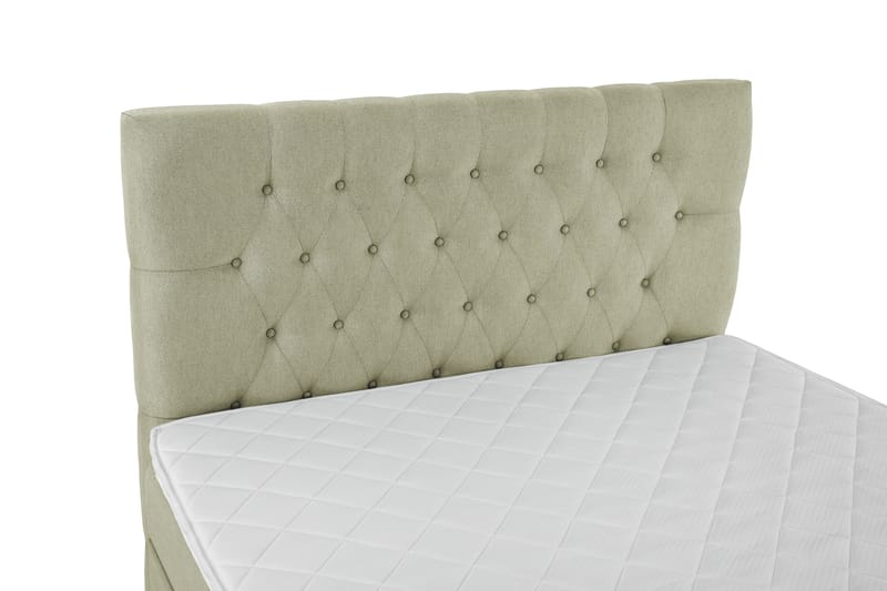 Sänkypaketti Lucky 140x200 Diamant Sängynpääty Vihreä - Vaahto - Huonekalut - Sänky - Jenkkisängyt