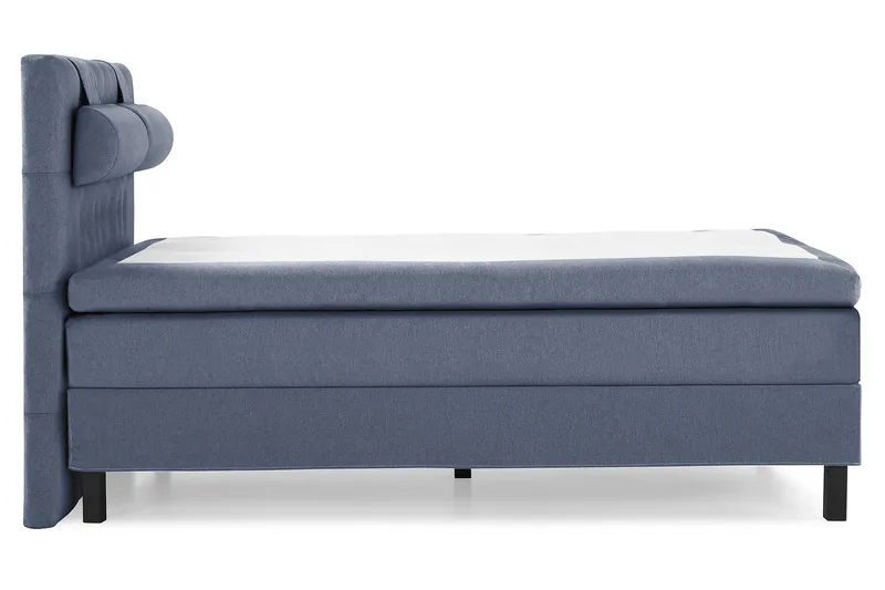 Sänkypaketti Lucky 140x200 Memory Diamant Sängynpääty - Niskatyyny Suuri Tummansininen - Huonekalut - Sänky - Jenkkisängyt