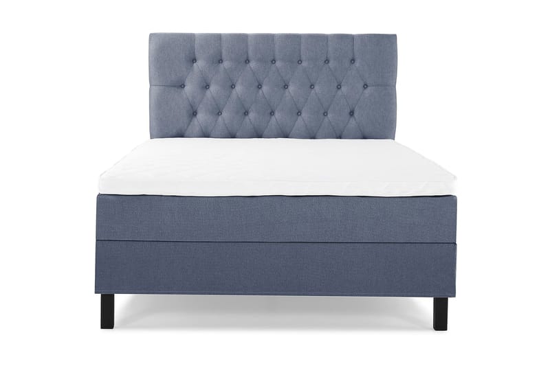 Sänkypaketti Lucky 140x200 Vaahto Diamant Sängynpääty - Tummansininen - Huonekalut - Sänky - Jenkkisängyt