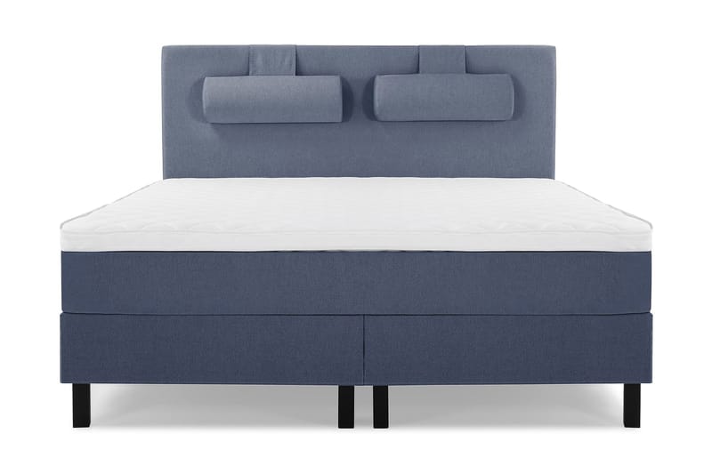 Sänkypaketti Lucky 150x200 Vaahto Sileä Sängynpääty - Niskatyyny Suuri Tummansininen - Huonekalut - Sänky - Parisänky