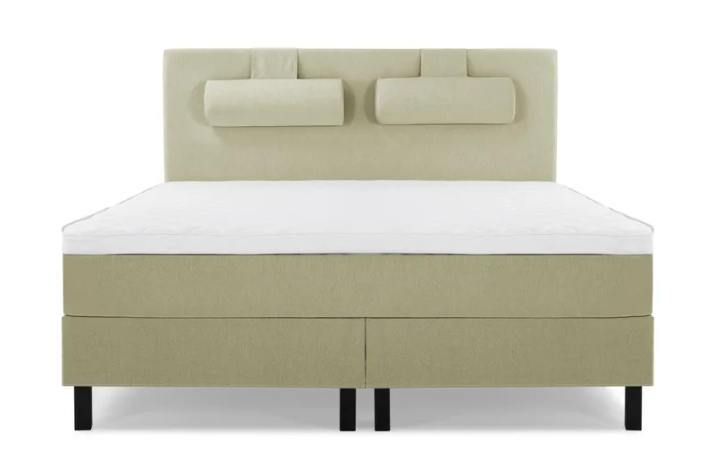 Sänkypaketti Lucky 150x200 Vaahto Sileä Sängynpääty - Niskatyyny Suuri Vihreä - Huonekalut - Sänky - Jenkkisängyt