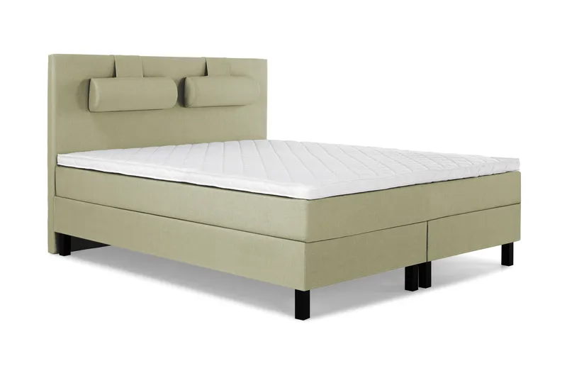 Sänkypaketti Lucky 150x200 Vaahto Sileä Sängynpääty - Niskatyyny Suuri Vihreä - Huonekalut - Sänky - Jenkkisängyt