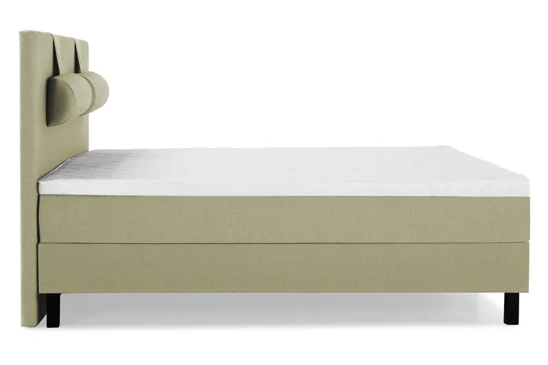 Sänkypaketti Lucky 150x200 Vaahto Sileä Sängynpääty - Niskatyyny Suuri Vihreä - Huonekalut - Sänky - Jenkkisängyt
