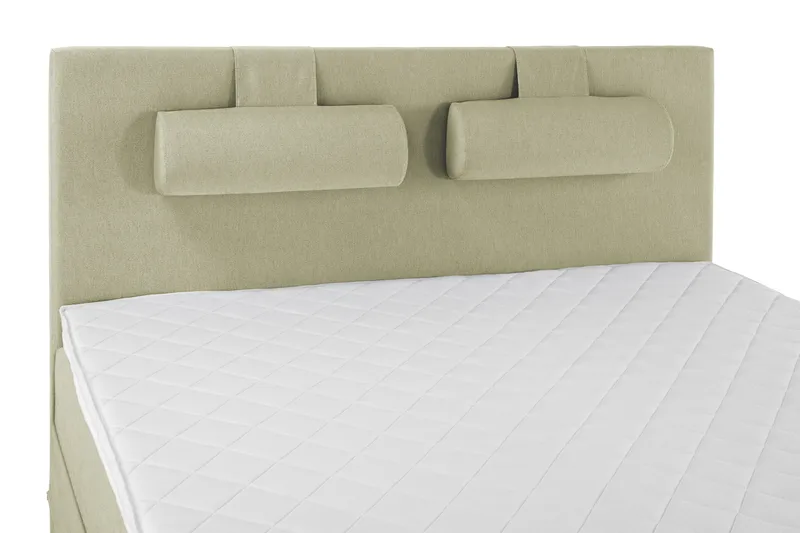 Sänkypaketti Lucky 150x200 Vaahto Sileä Sängynpääty - Niskatyyny Suuri Vihreä - Huonekalut - Sänky - Jenkkisängyt