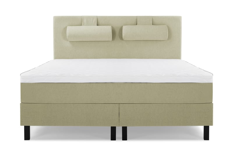 Sänkypaketti Lucky 150x200 Vaahto Sileä Sängynpääty - Niskatyyny Suuri Vihreä - Huonekalut - Sänky - Jenkkisängyt