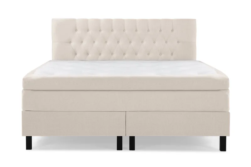Sänkypaketti Lucky 160x200 Diamant Sängynpääty Beige, Polyeetteri