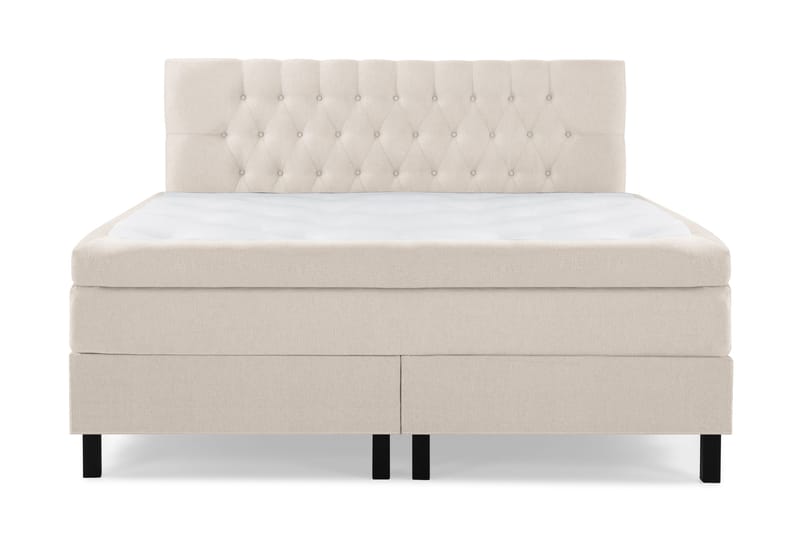 Sänkypaketti Lucky 160x200 Diamant Sängynpääty Beige, Polyeetteri