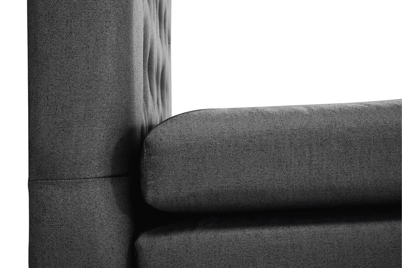 Sänkypaketti Lucky 160x200 Diamant Sängynpääty Musta - Memory Niskatyyny Pieni - Huonekalut - Sänky - Jenkkisängyt