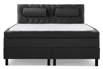 Sänkypaketti Lucky 160x200 Diamant Sängynpääty Musta