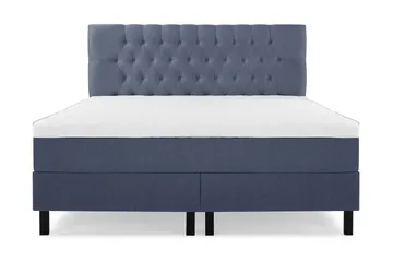 Sänkypaketti Lucky 160x200 Diamant Sängynpääty Tummansinine